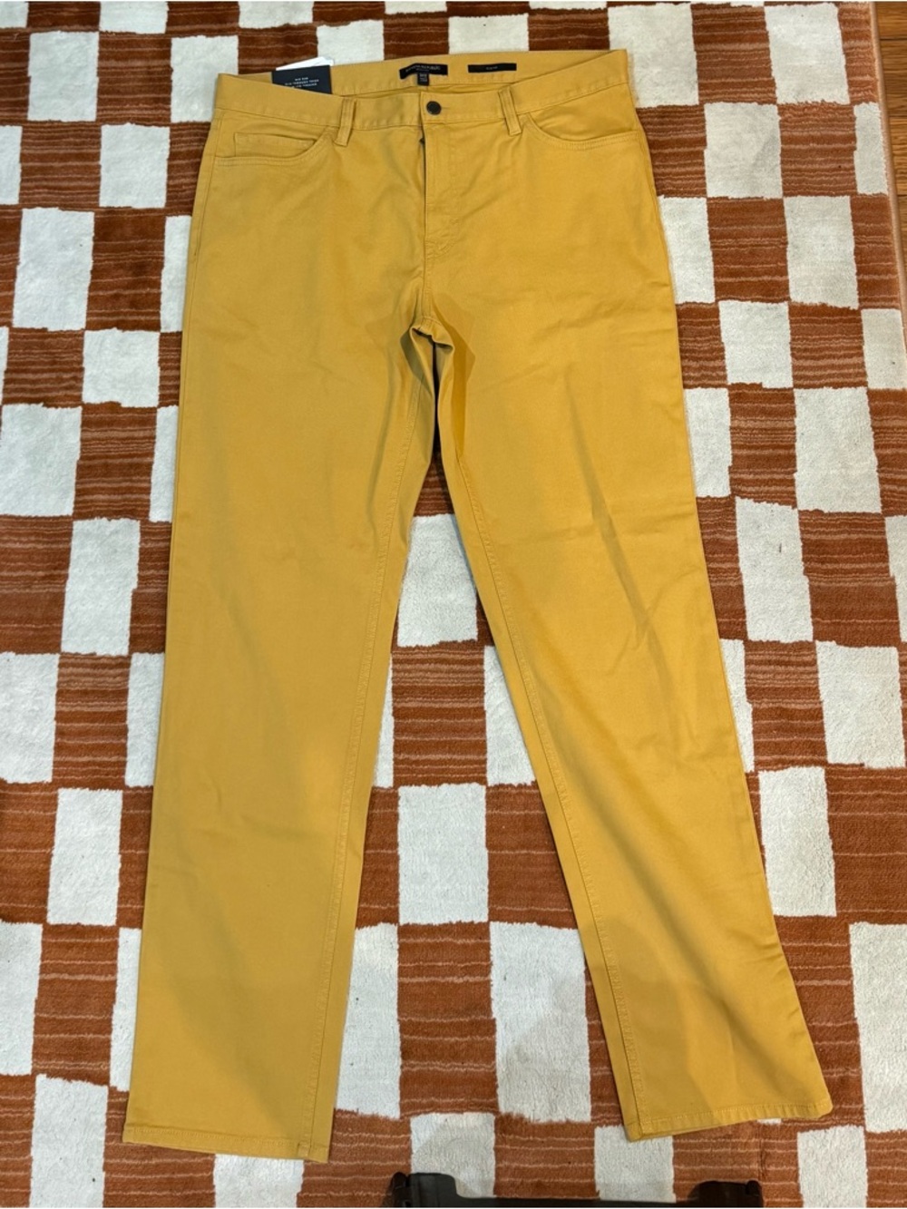 Banana Republic Slim Fit Chino Mustard 36x32